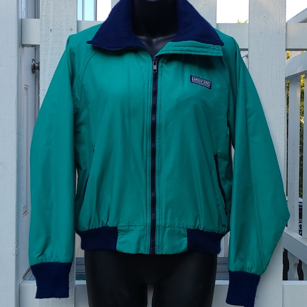 Lands' End Sherpa Lined Classic Squall Jacket